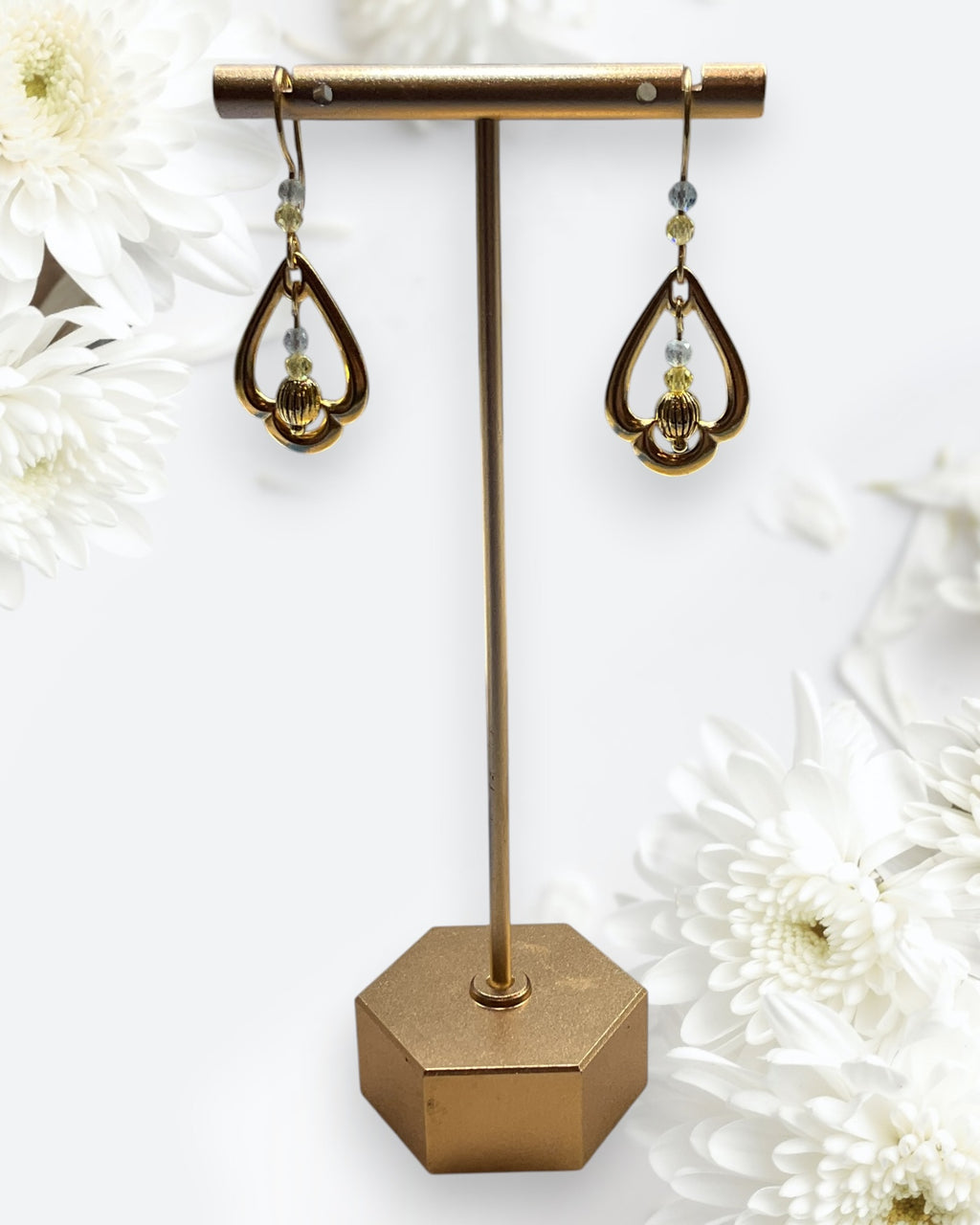 Czech Glass & Coin Bead 2-Piece Jewelry Set