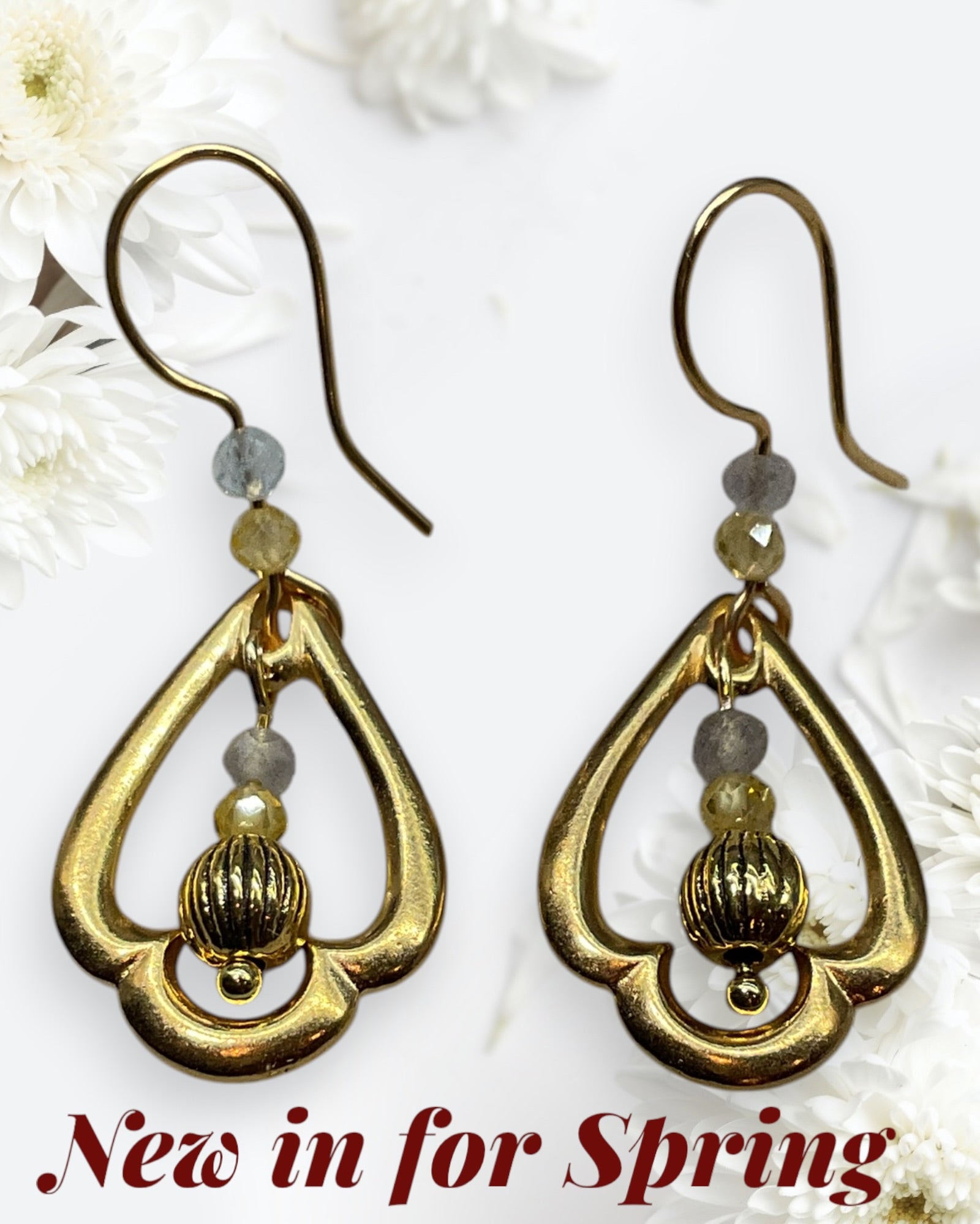 Czech Glass & Coin Bead 2-Piece Jewelry Set