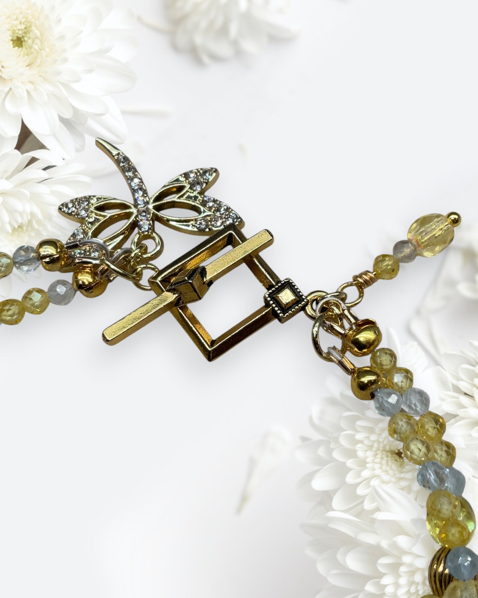 Czech Glass & Coin Bead 2-Piece Jewelry Set