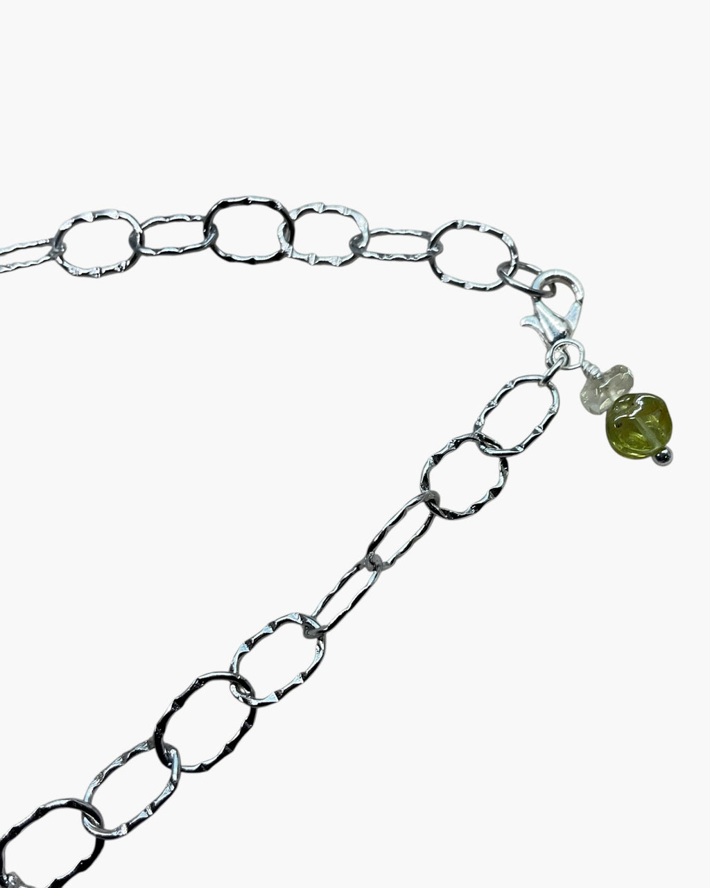Baroque Pearls, Citrine, Yellow Opals, Peridot Double Strand Necklace