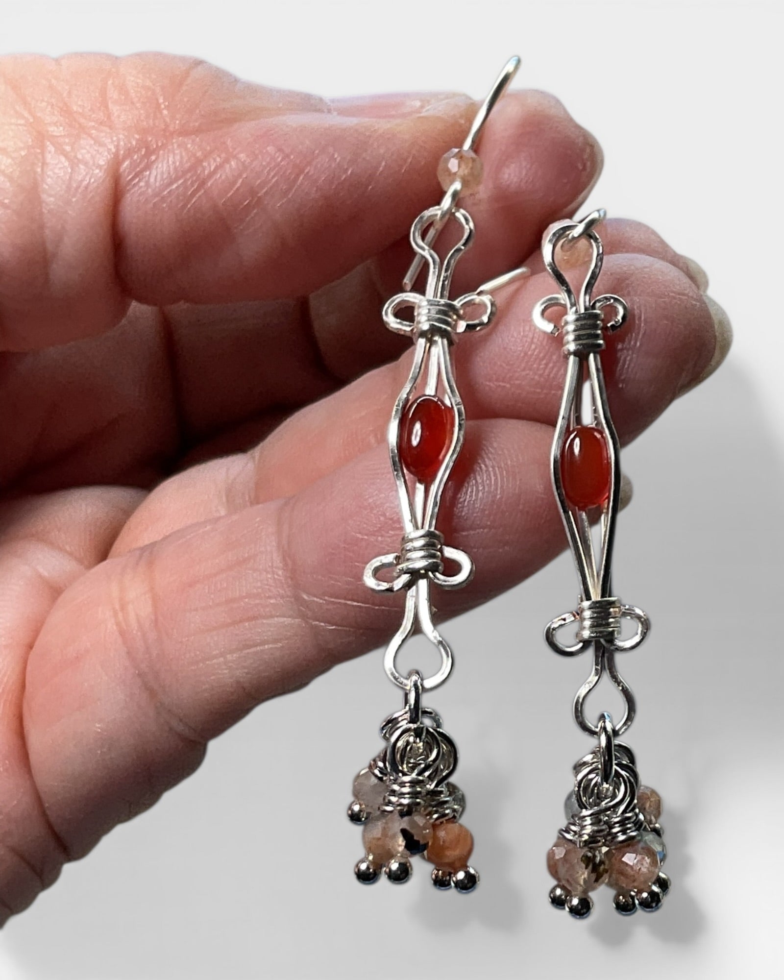 Carnelian Designer Earrings