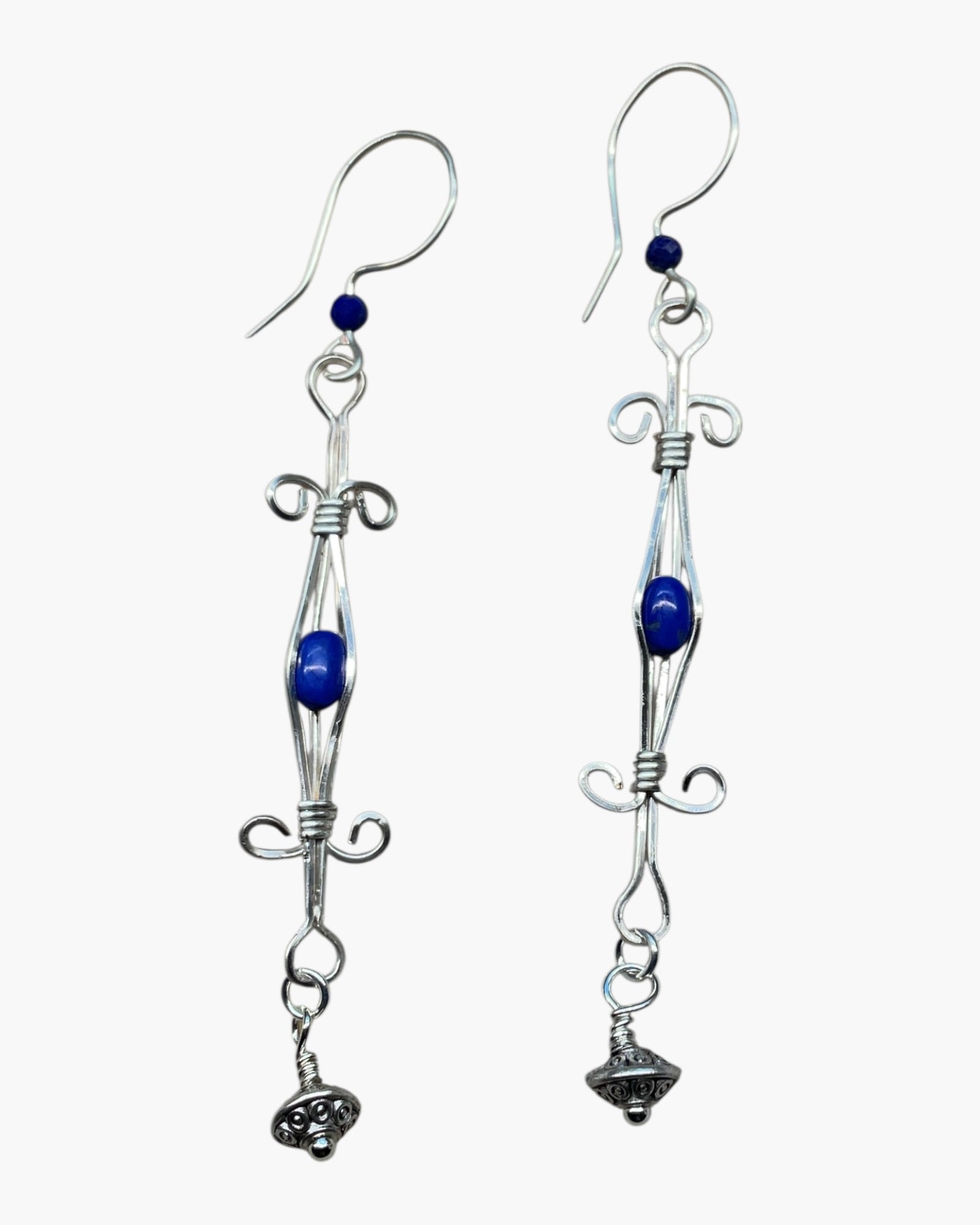 Lapis Lazuli Designer Earrings