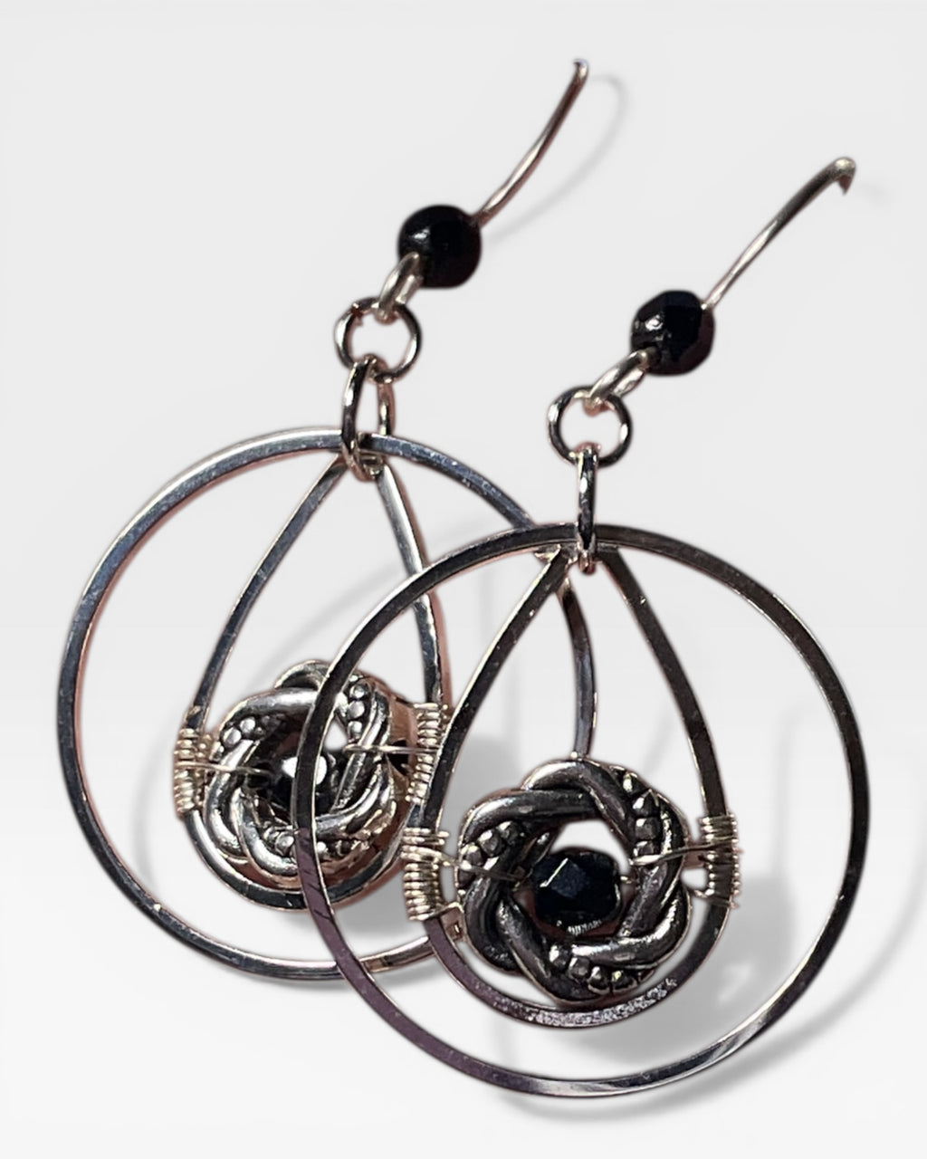Black Onyx Casual Earrings
