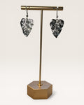 Silver Leaf Casual Earrings
