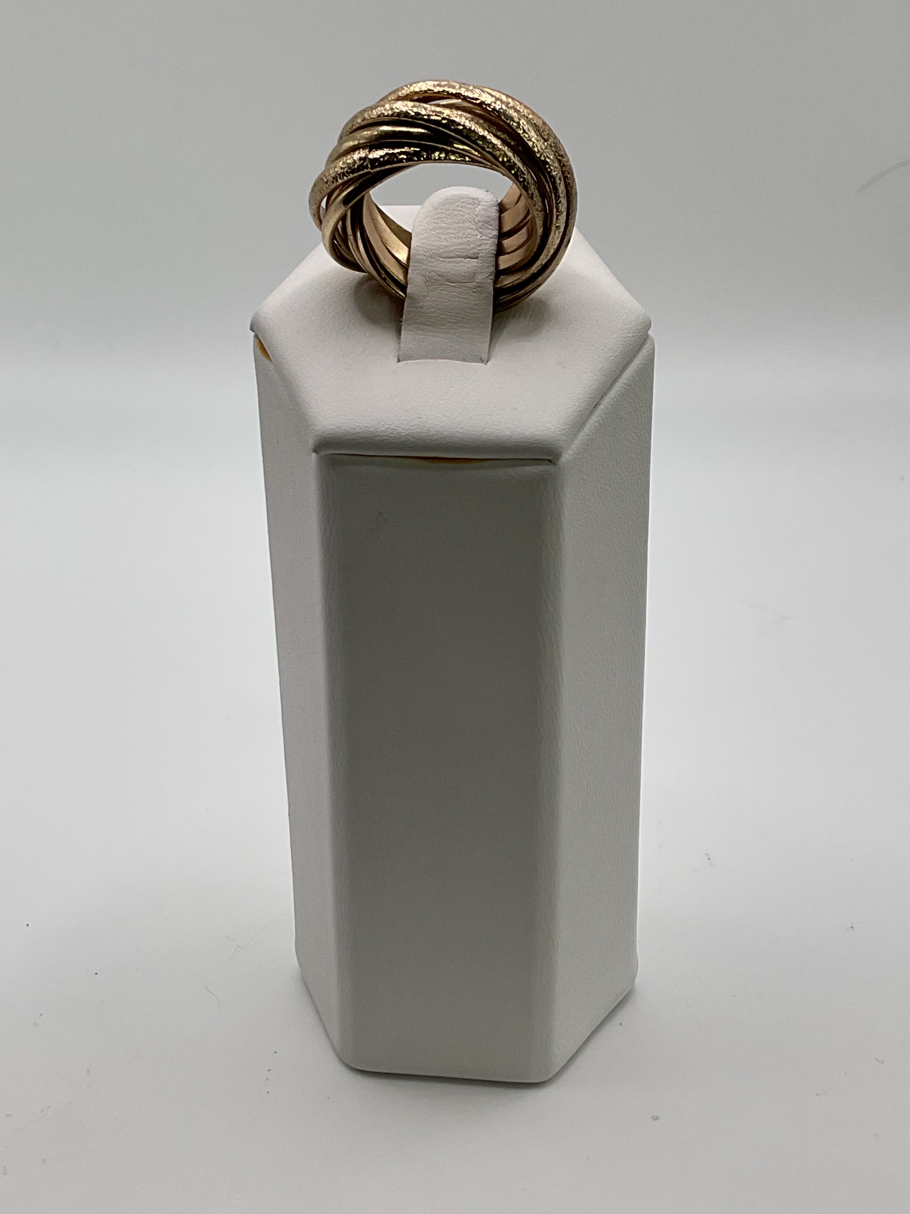 Woven Multi-Band Crisscross Design Ring - Estate Sale (Great Condition)