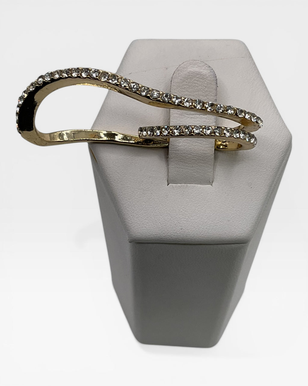 Double Finger Pave Wrap Ring - Estate Sale (Great Condition)