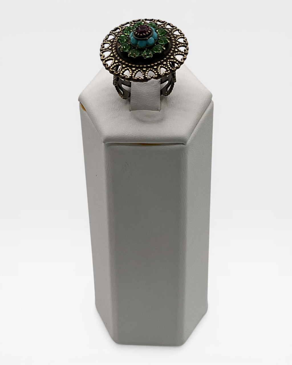 Vintage Style Filigree Boho Ring - Estate Sale (Great Condition)