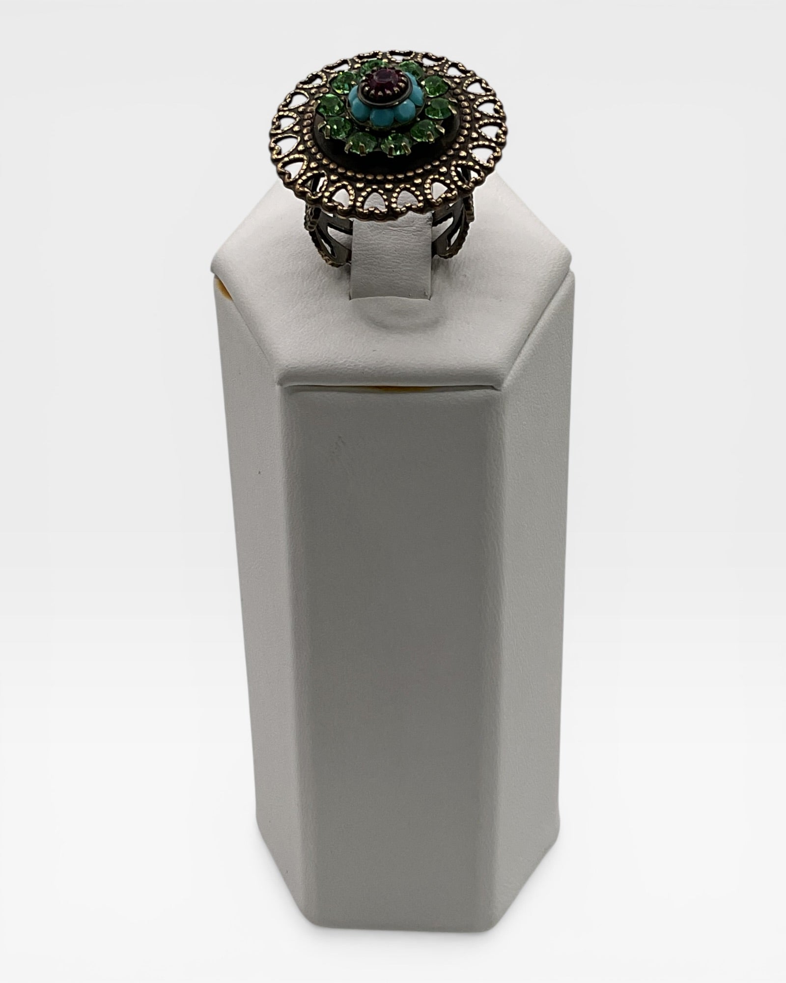 Vintage Style Filigree Boho Ring - Estate Sale (Great Condition)