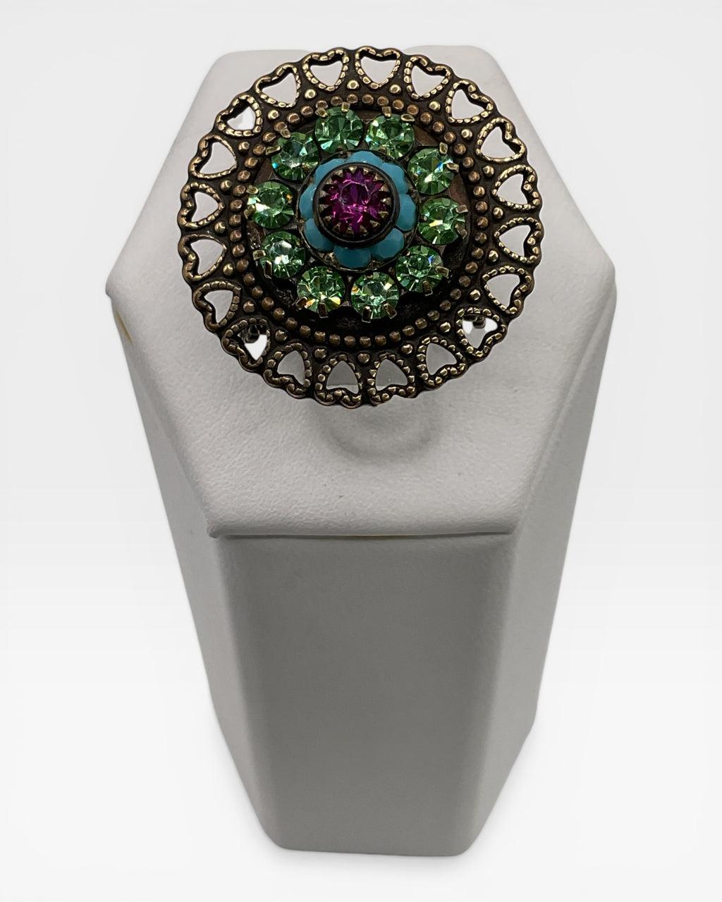 Vintage Style Filigree Boho Ring - Estate Sale (Great Condition)