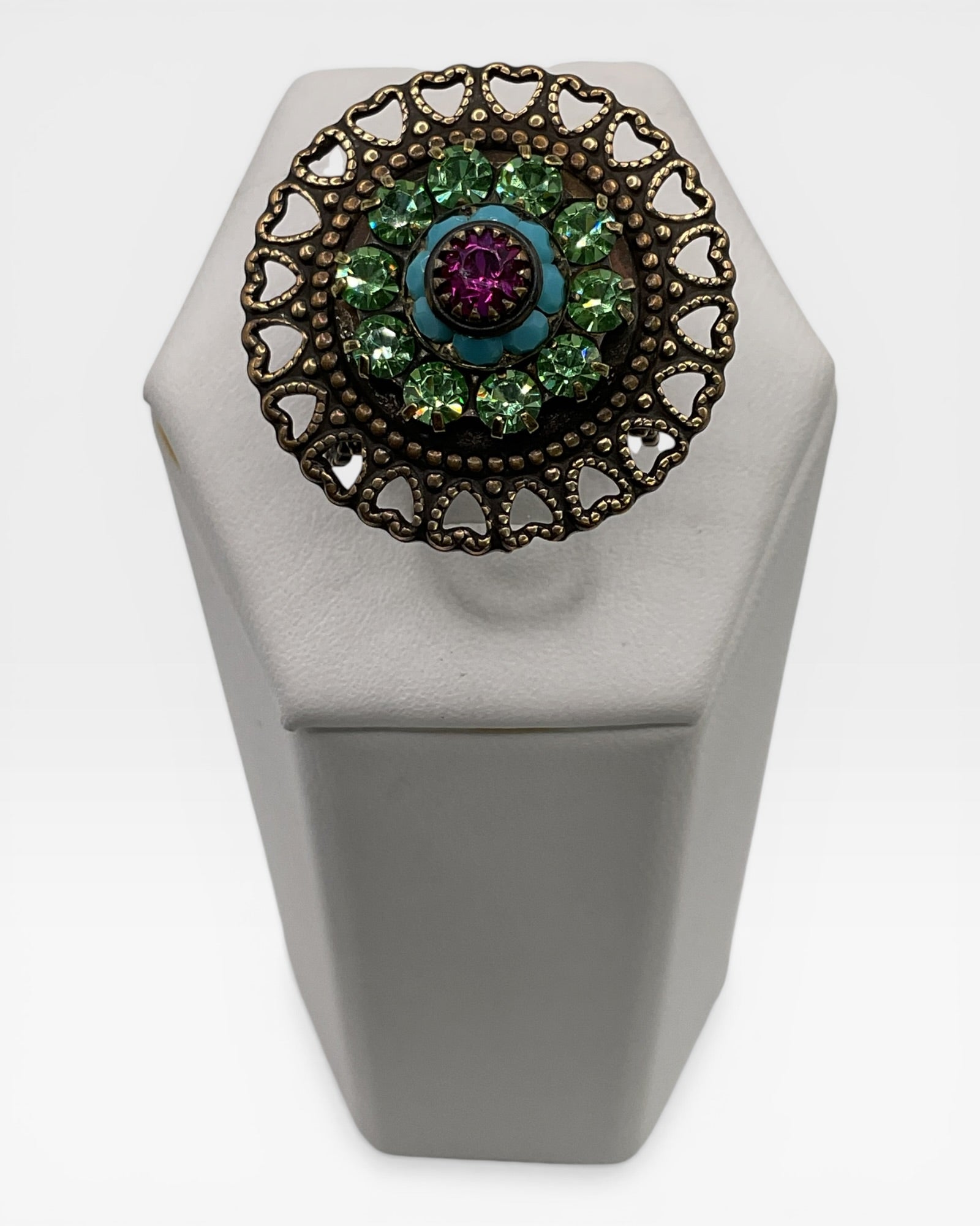 Vintage Style Filigree Boho Ring - Estate Sale (Great Condition)
