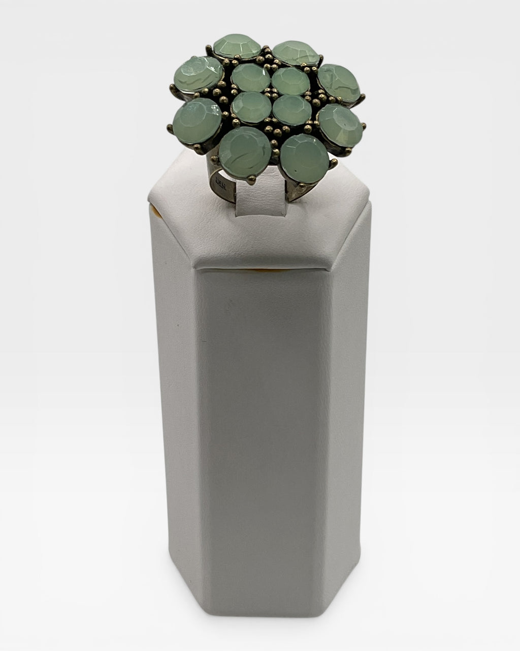 Chalcedony Cluster Ring - Estate Sale - (Great Condition)