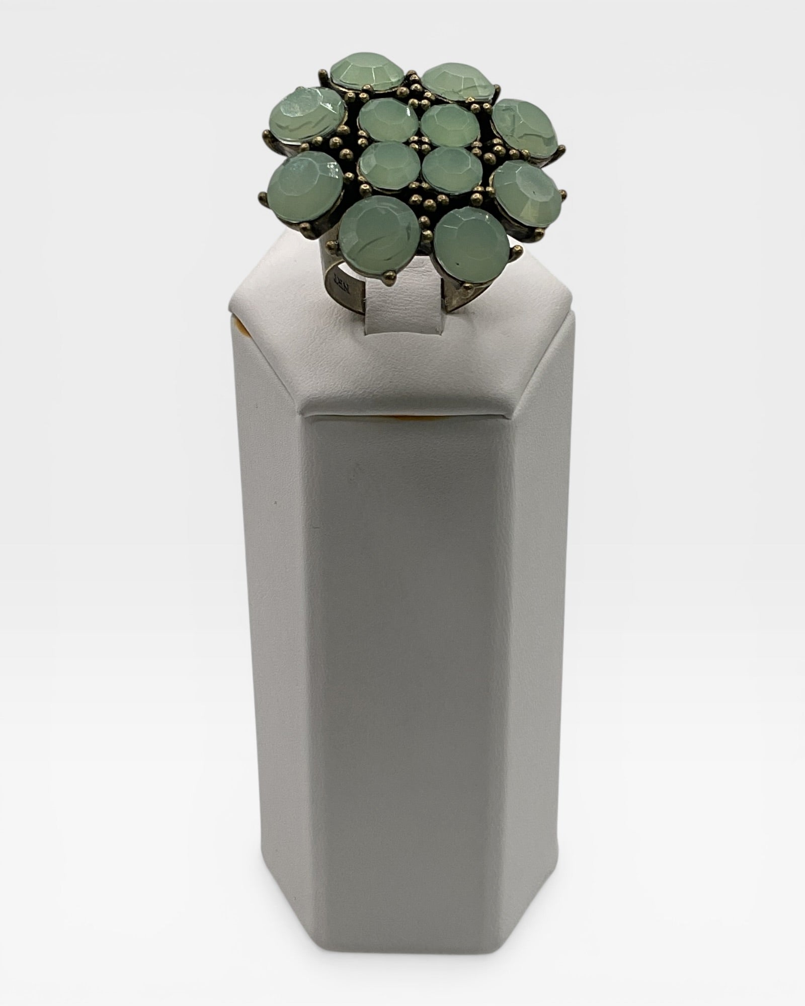 Chalcedony Cluster Ring - Estate Sale - (Great Condition)