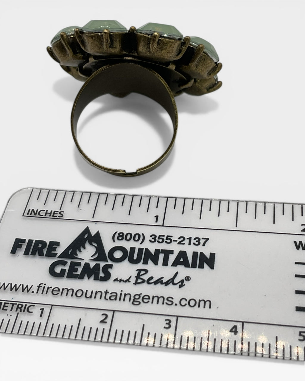 Chalcedony Cluster Ring - Estate Sale - (Great Condition)