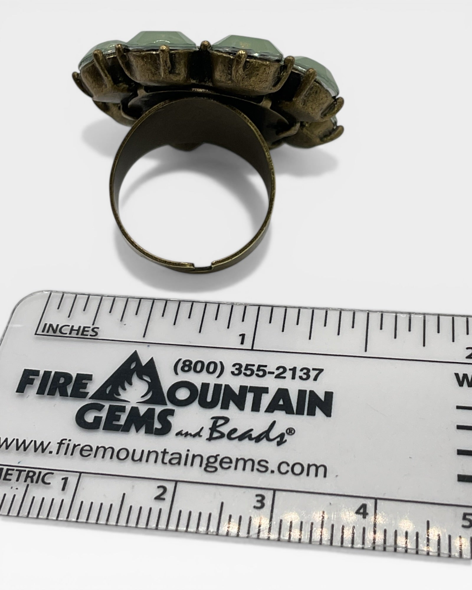 Chalcedony Cluster Ring - Estate Sale - (Great Condition)