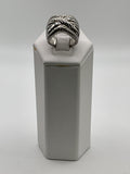 Cable Twist Designer Inspired Band Ring - Estate Sale - (Great Condition)