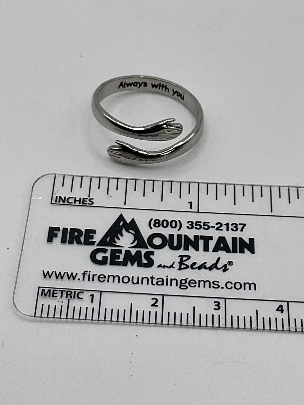 Always with You Hug Adjustable Hug Ring - Estates Sale (Great Condition)