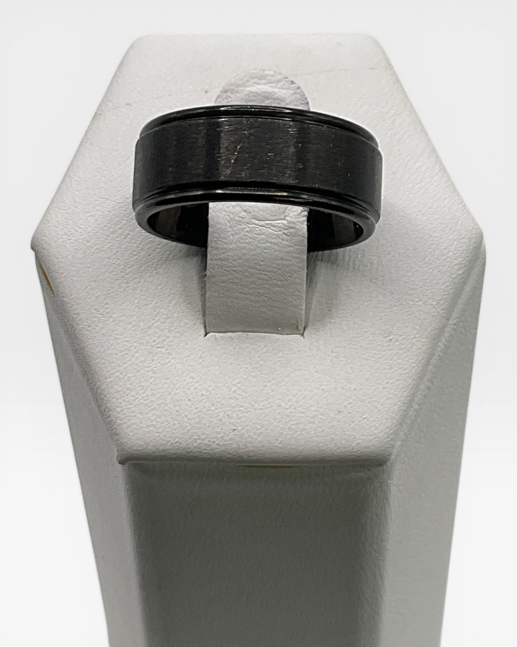 Black Tungsten Carbide Ring - Estate Sale (Great Condition)