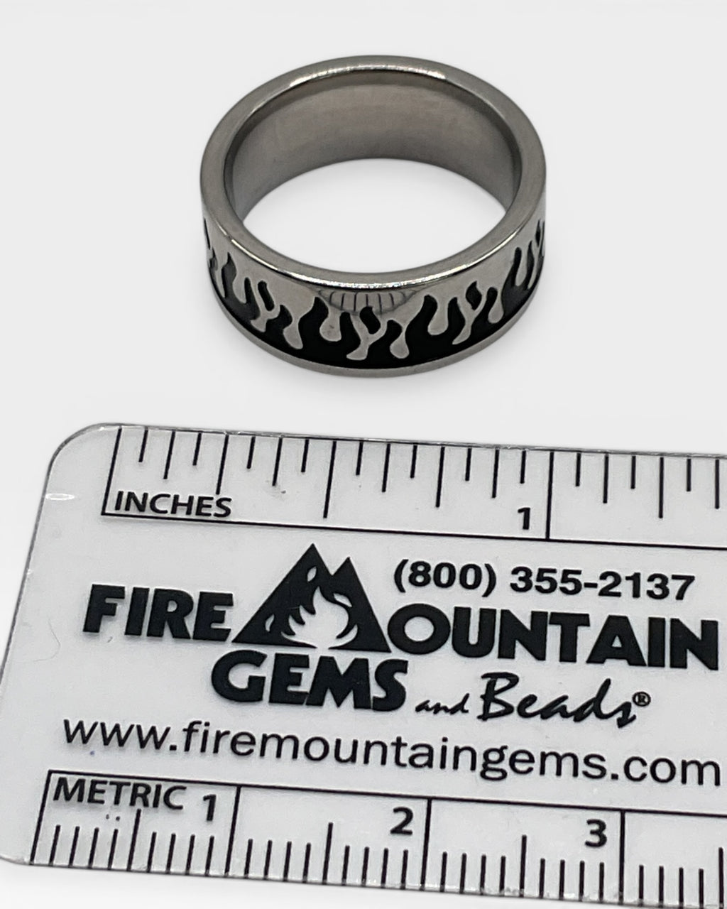 Vintage Southwestern Silver Flame Ring - Estate Sale (Great Condition)