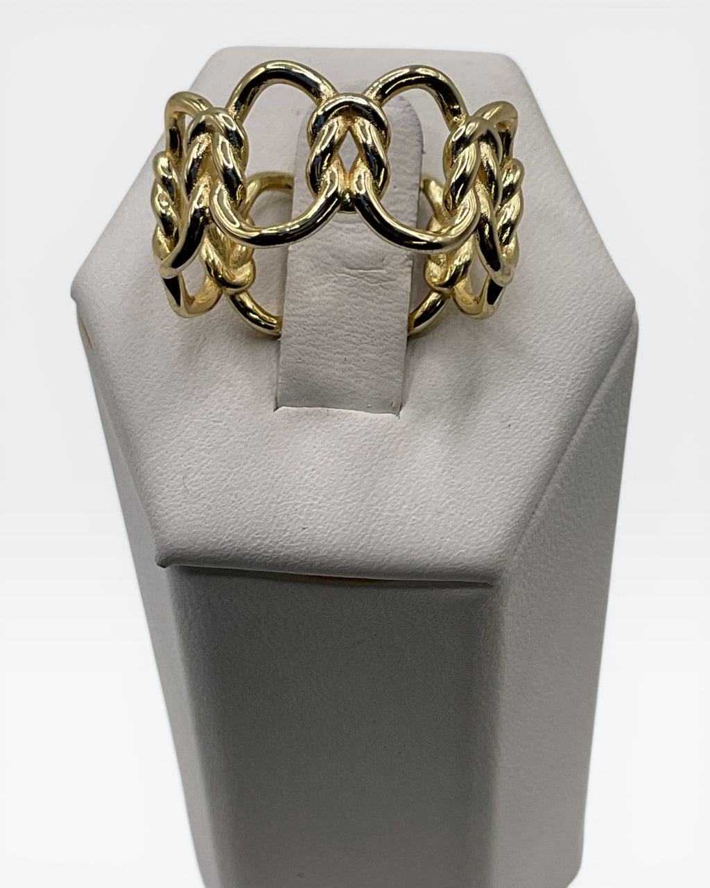 Kendra Scott Fallyn Chain-Link Ring - Estate Sale (Great Condition)