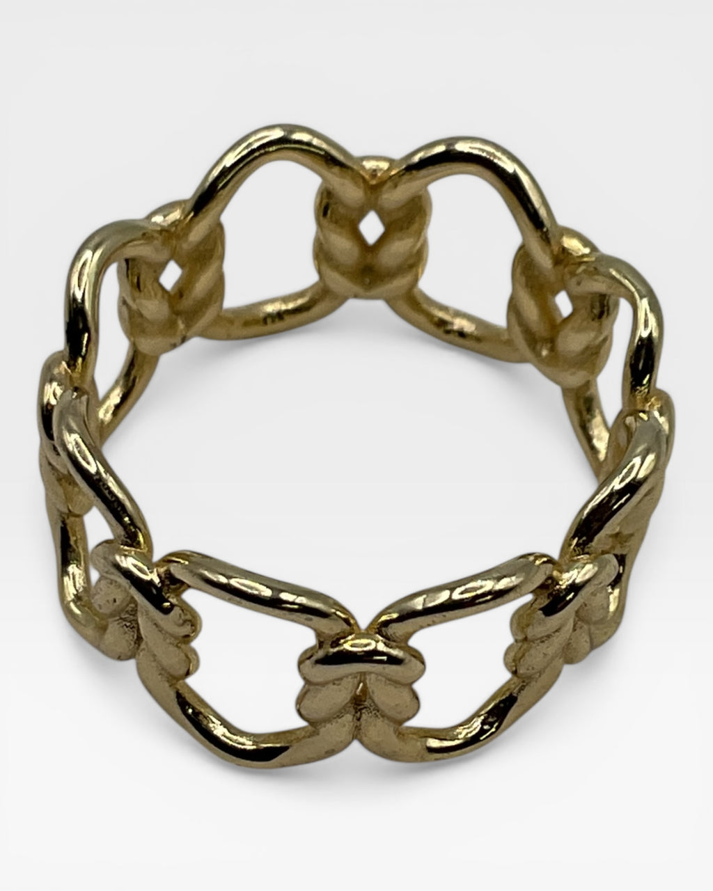 Kendra Scott Fallyn Chain-Link Ring - Estate Sale (Great Condition)