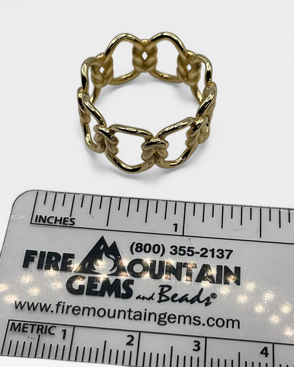 Kendra Scott Fallyn Chain-Link Ring - Estate Sale (Great Condition)