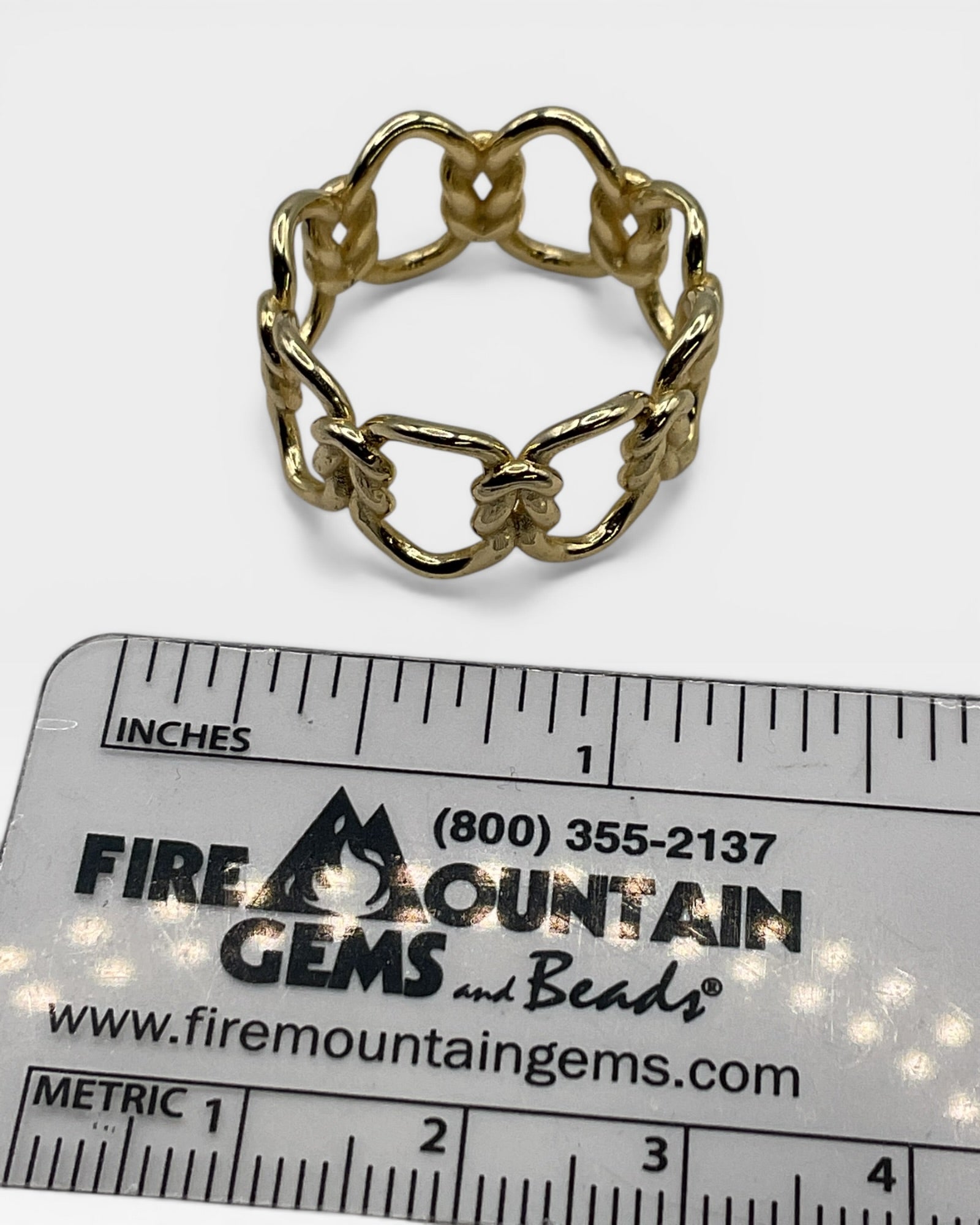 Kendra Scott Fallyn Chain-Link Ring - Estate Sale (Great Condition)