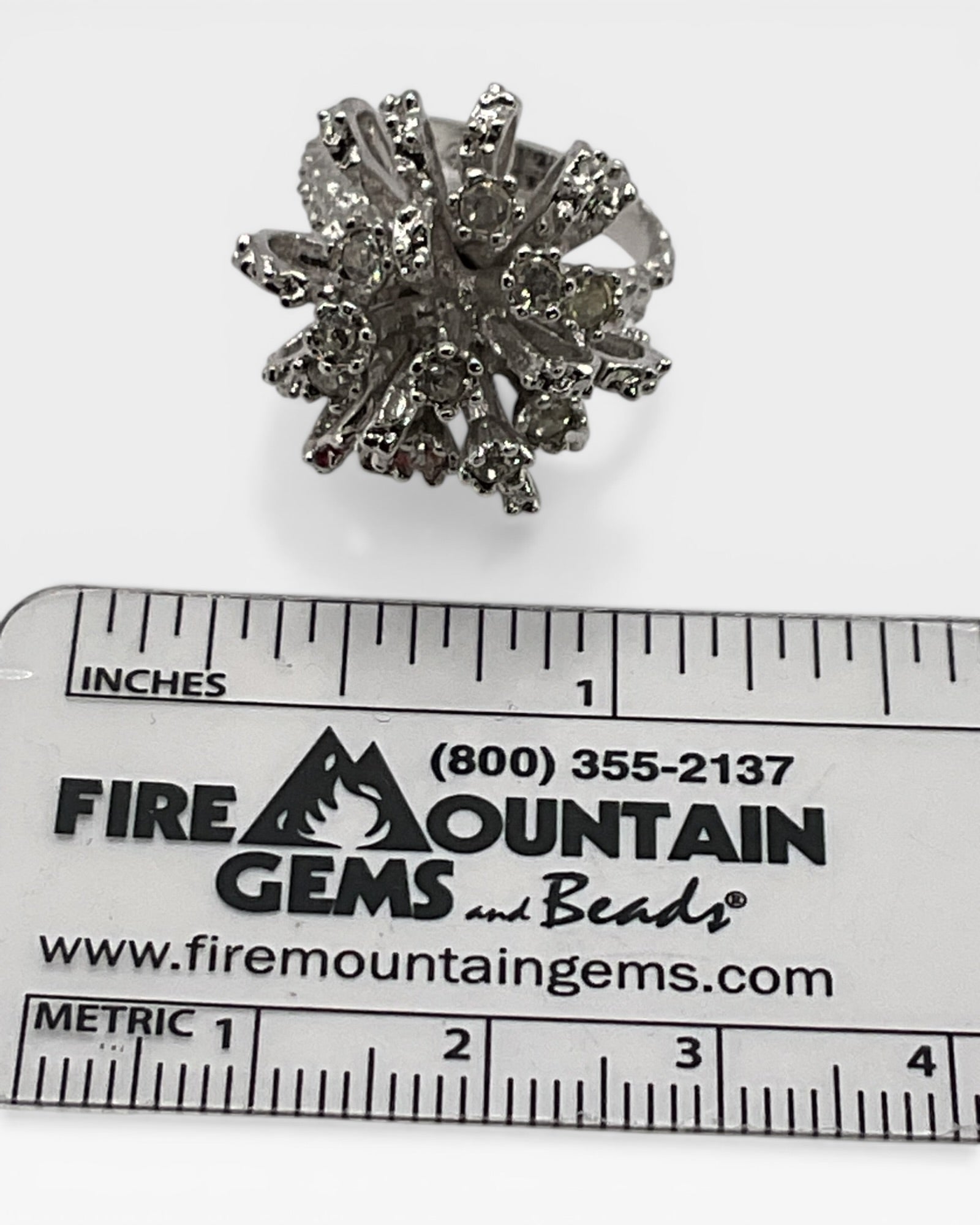Vintage Floral Cluster Ring - Estate Sale (Great Condition)