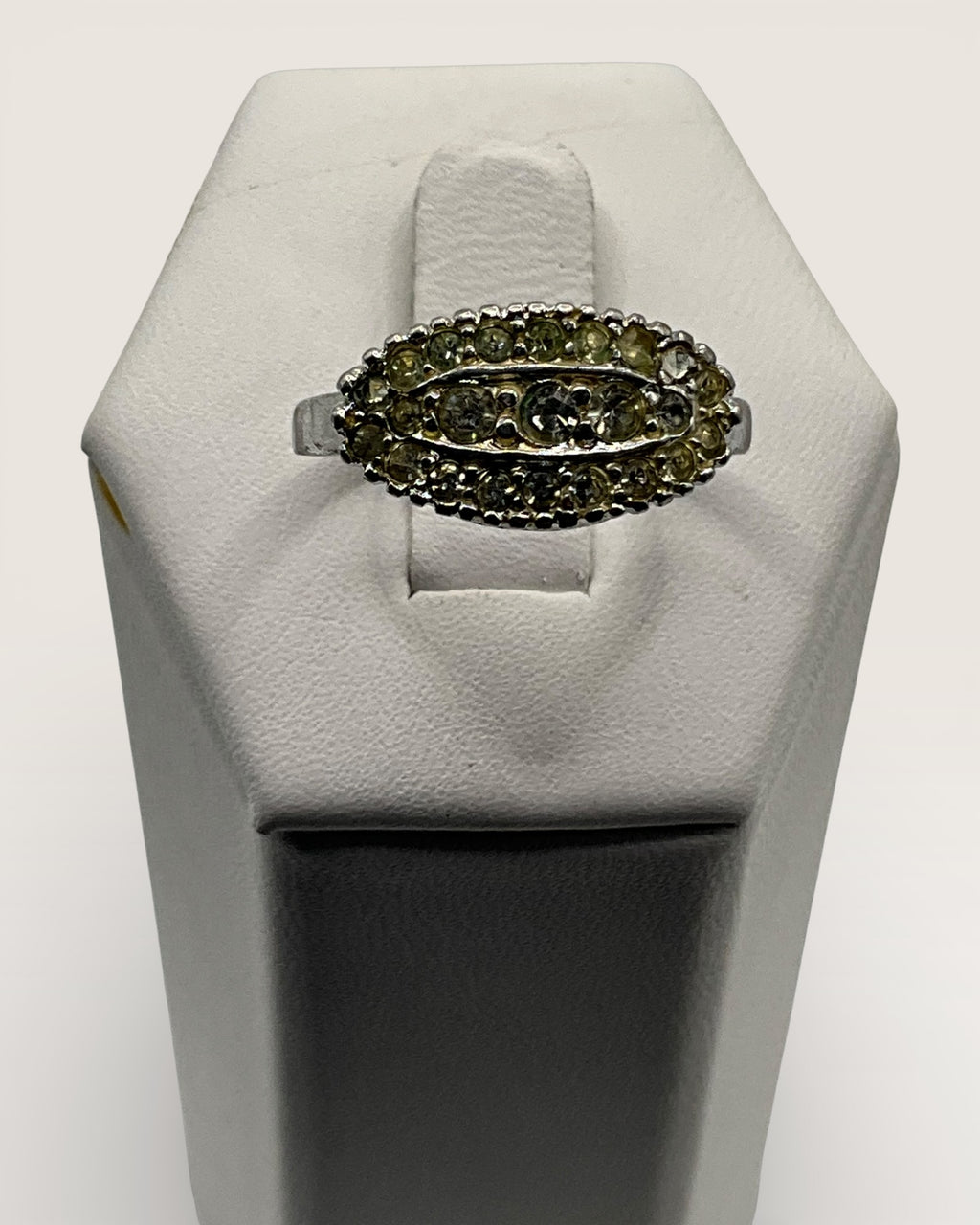 Yellow CZ Ring - Estate Sale (Great Condition)