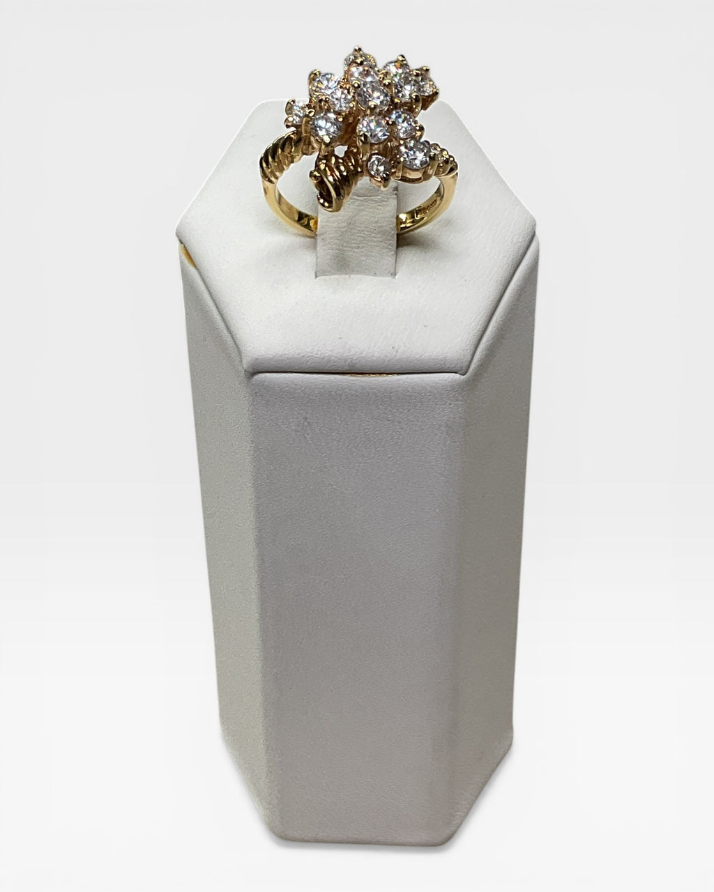 Waterfall Cluster Ring - Estate Sale (Great Condition)
