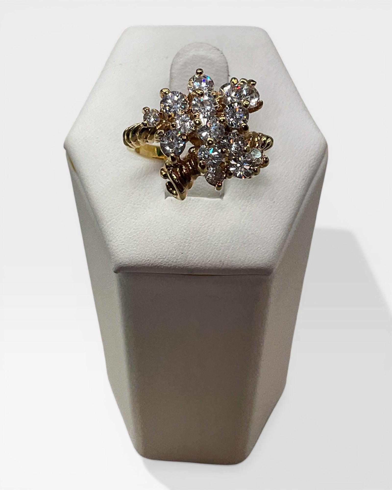 Waterfall Cluster Ring - Estate Sale (Great Condition)