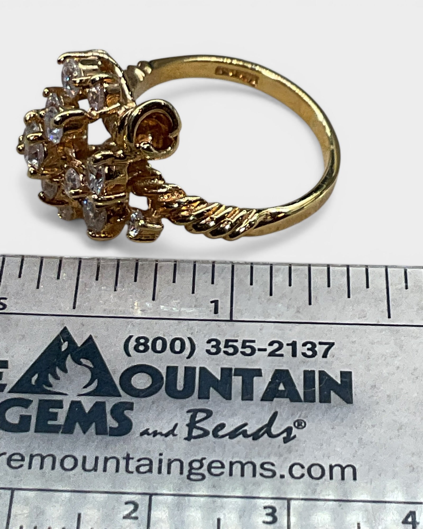 Waterfall Cluster Ring - Estate Sale (Great Condition)