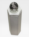 Vintage Black & White Dome Cocktail Ring - Estate Sale (Great Condition)