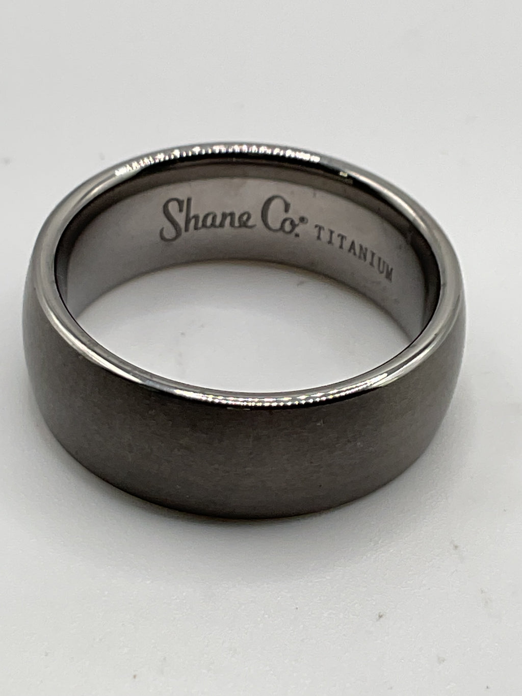 Shane Co 8mm Titanium Wedding Band – Comfort Fit – Durable & Lightweight - Estate Sale (Great Condition)