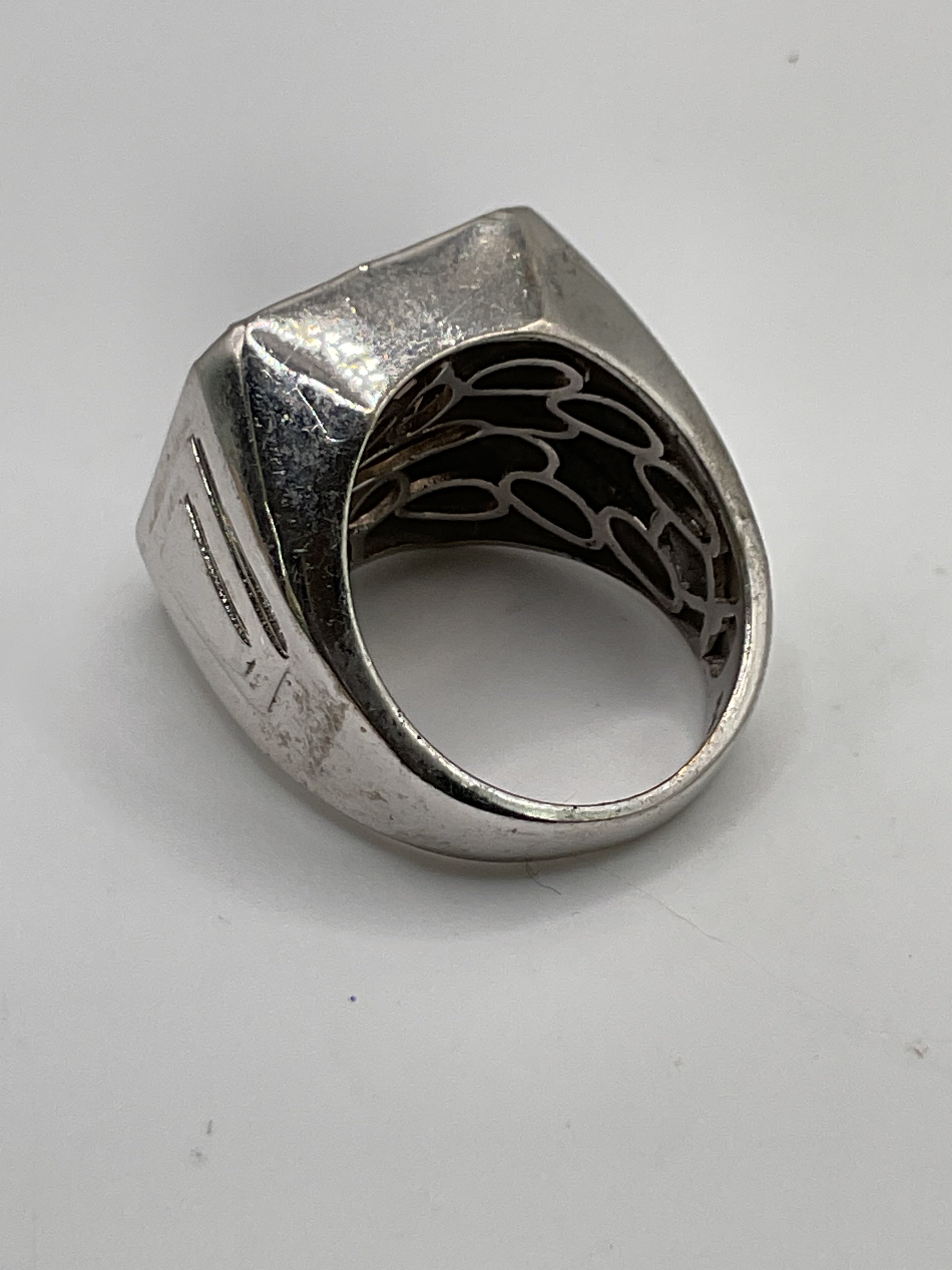 Unisex Smoky Topaz Ring - Estate Sale (Great Condition)