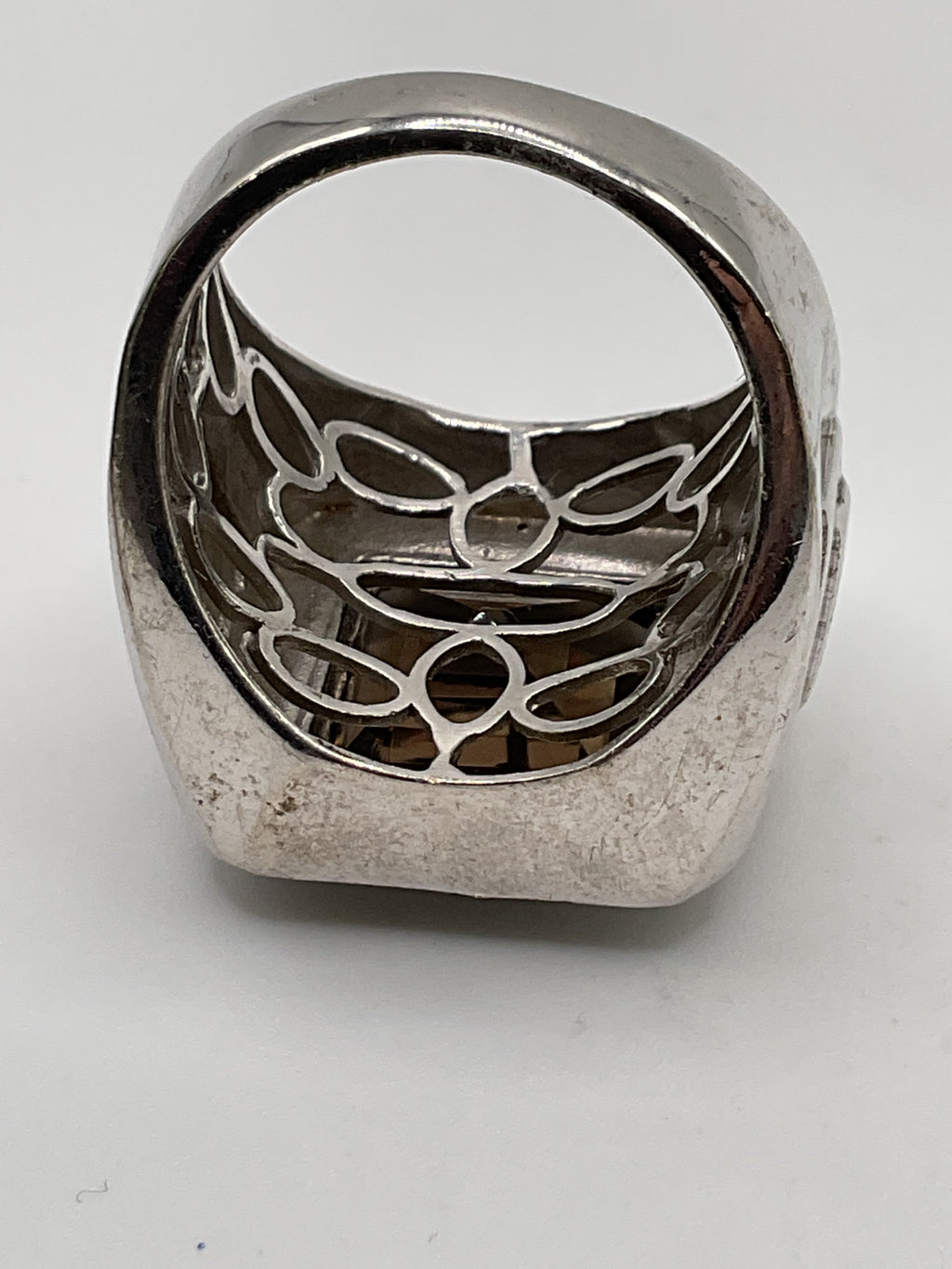 Unisex Smoky Topaz Ring - Estate Sale (Great Condition)