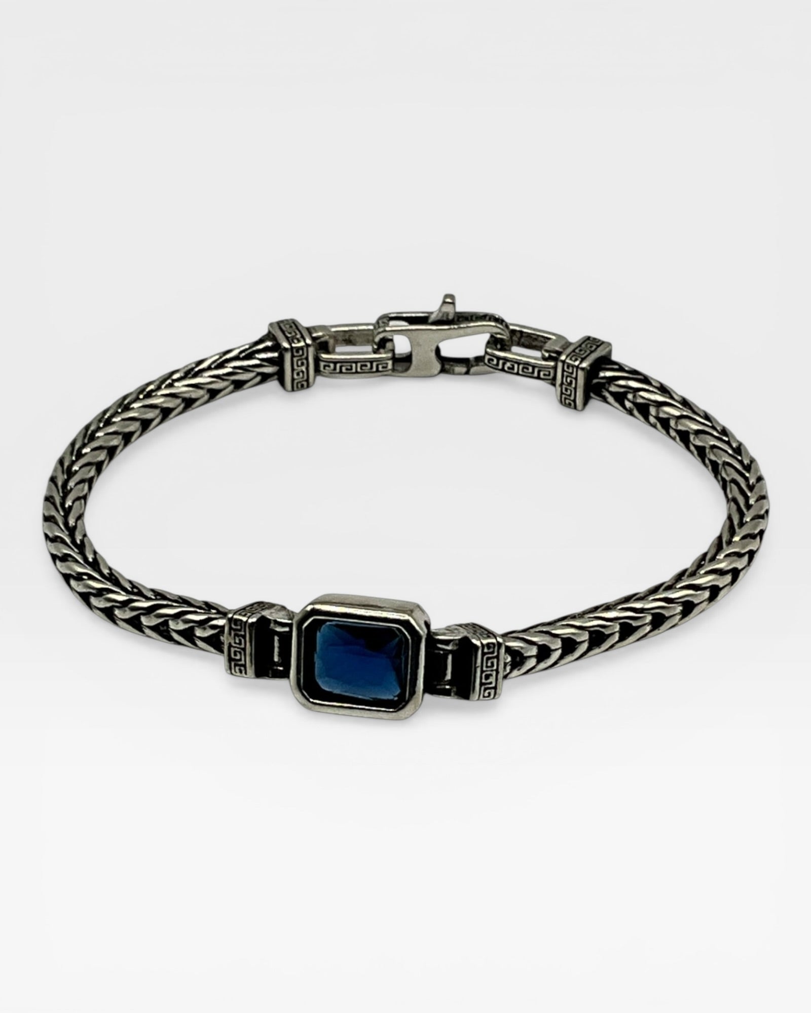 Sterling Silver Hand Woven Unisex Bracelet