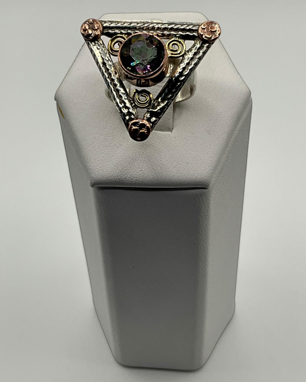 Mystic Topaz Gemstone Ring - Estate Sale (Great Condition)