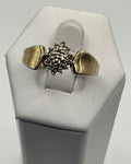Gold Solitaire Diamond Ring - Estate Sale (Great Condition)