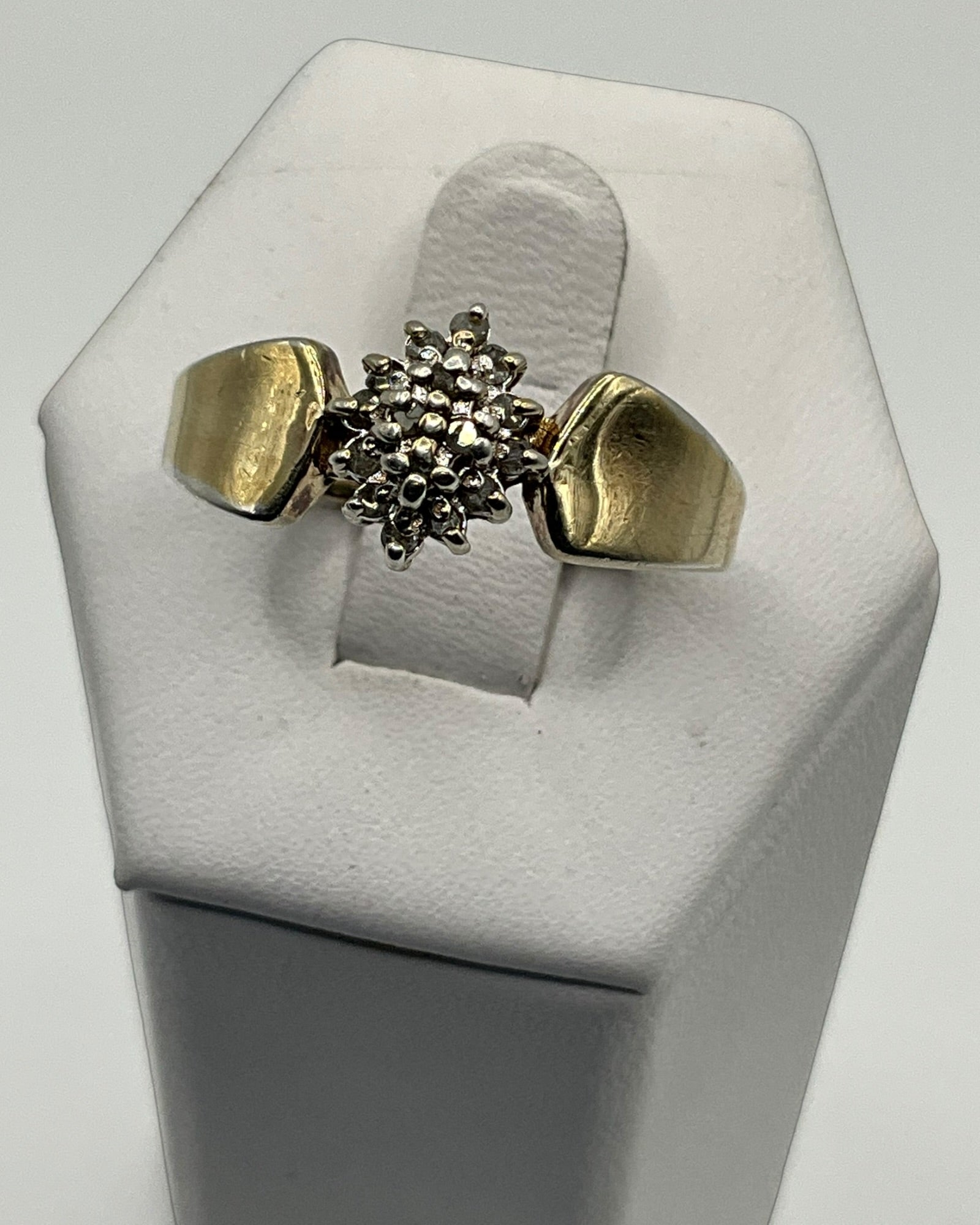 Gold Solitaire Diamond Ring - Estate Sale (Great Condition)
