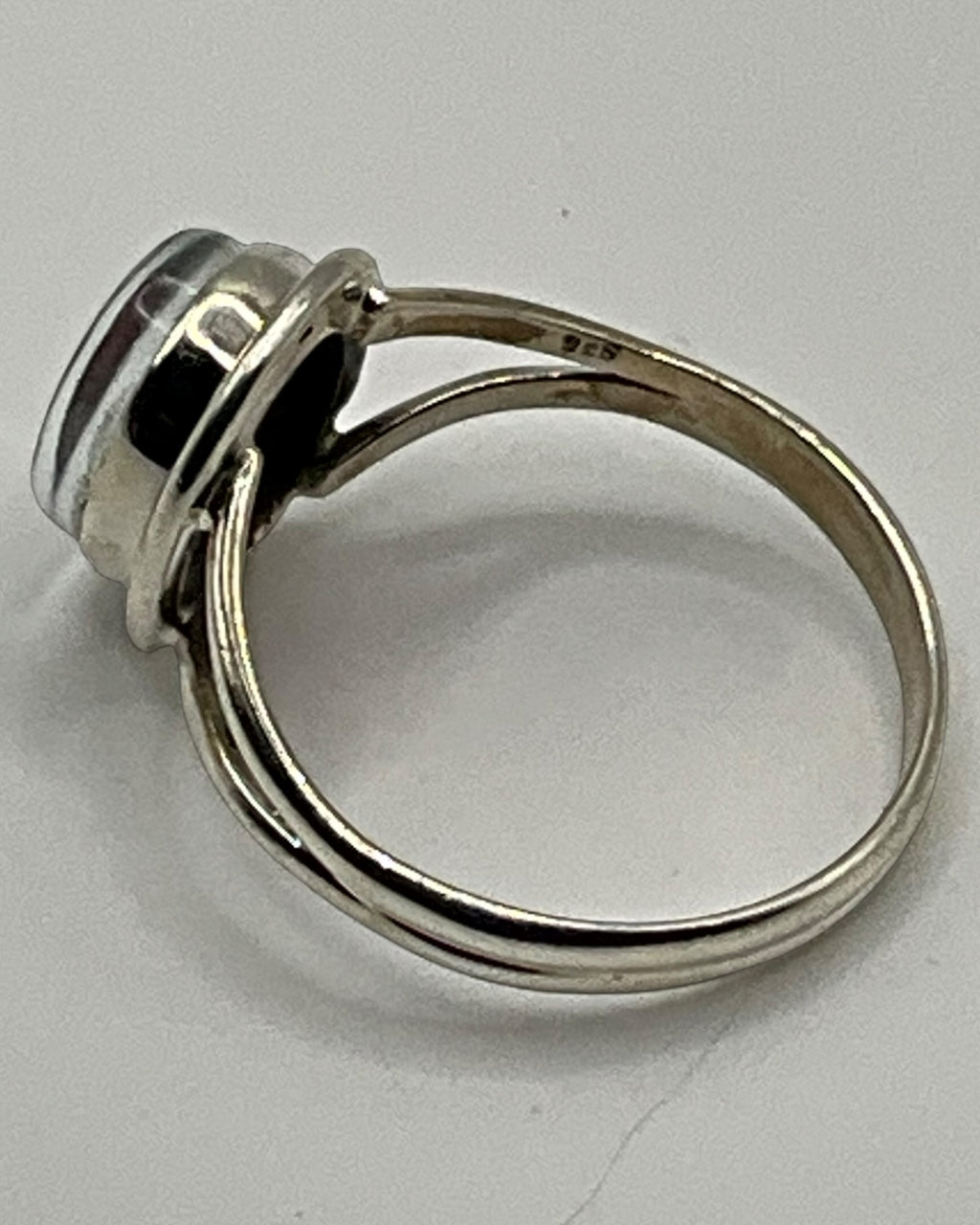 Aurora Opal Gemstone Ring - Estate Sale (Great Condition)