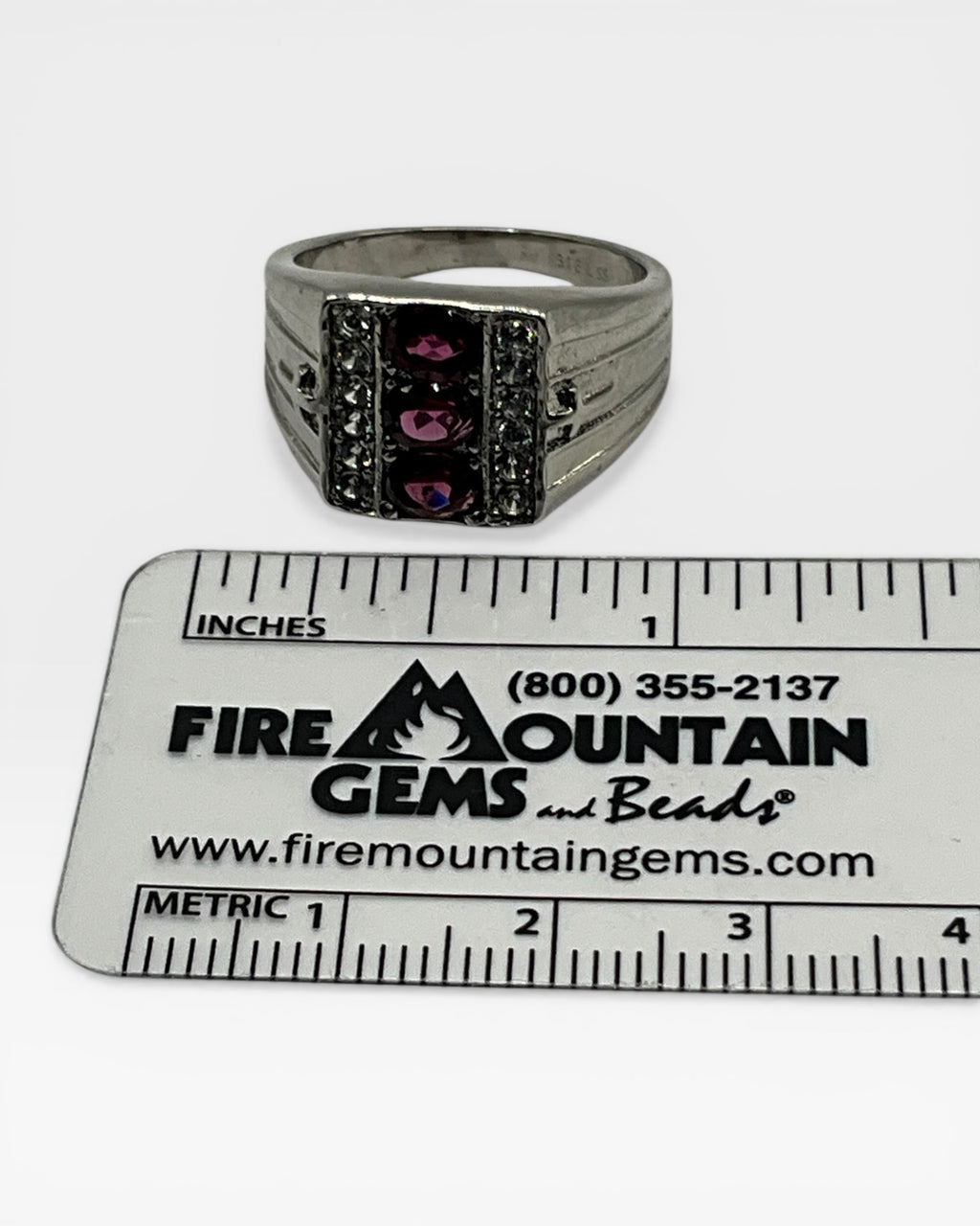 Orissa Rhodolite Garnet Ring - Estate Sale (Great Condition)