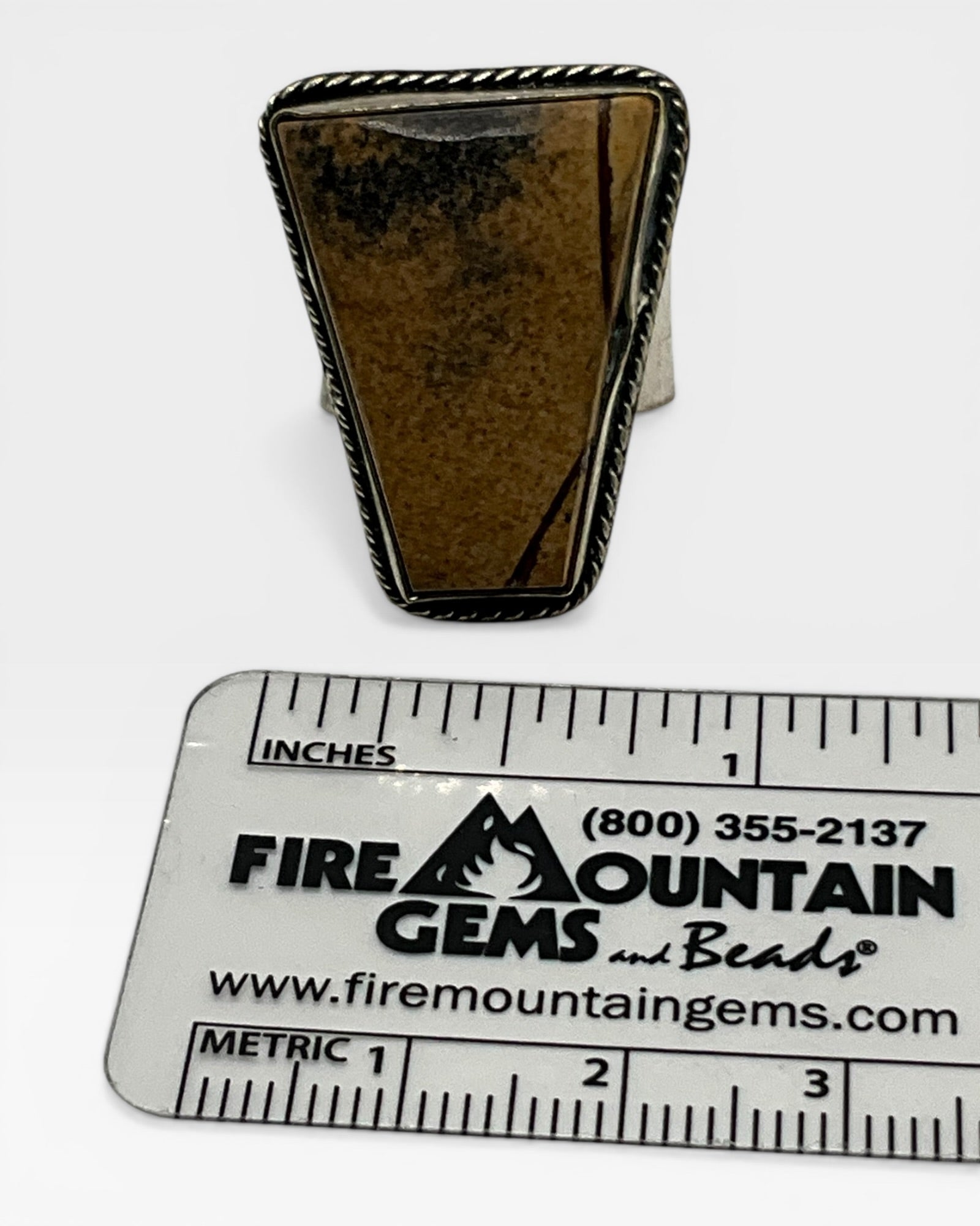 Picture Jasper Ring - Estate Sale (Great Condition)