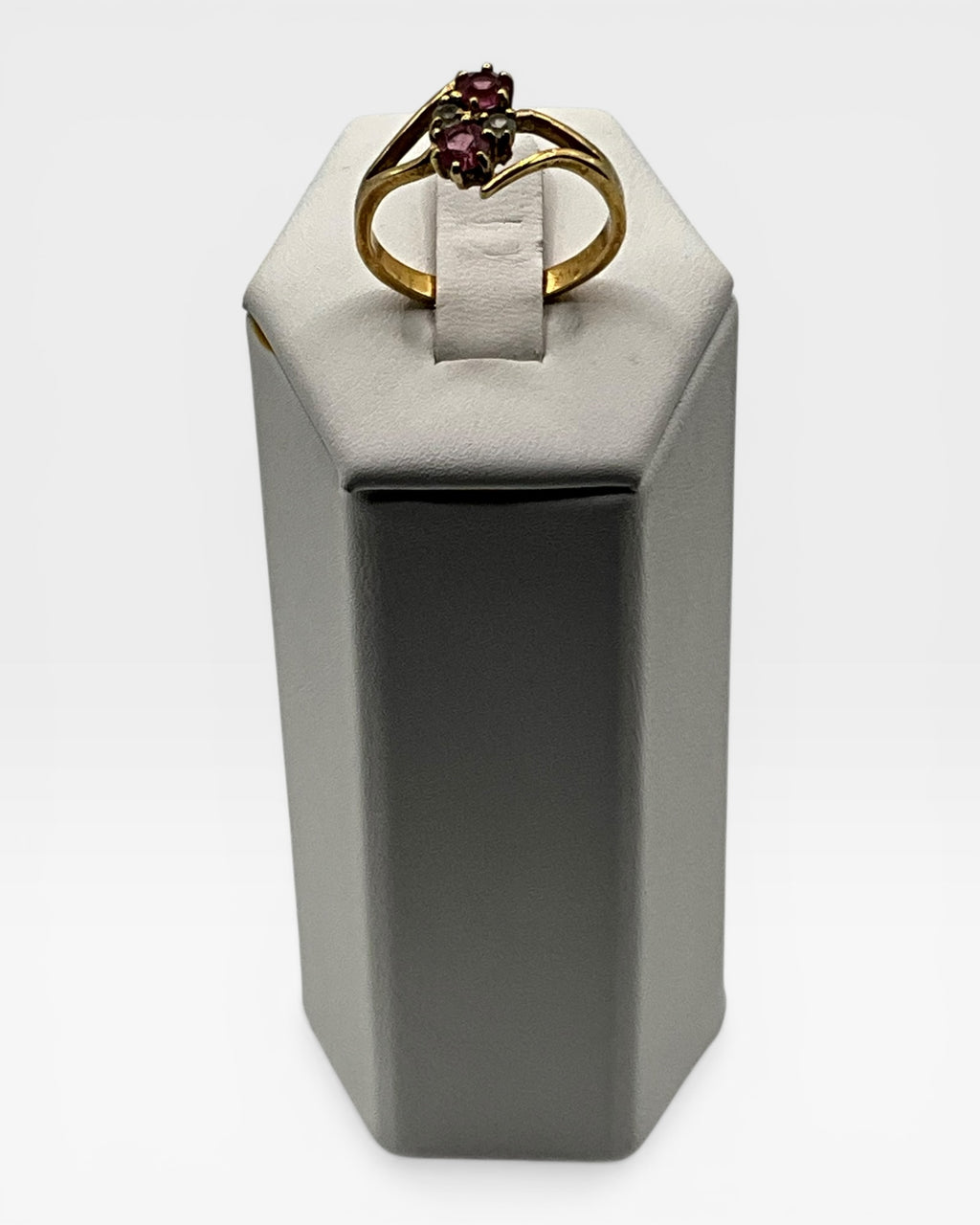 Pink Sapphire Cluster Ring - Estate Sale (Great Condition)