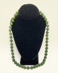 Jade Collection- Nephrite Jade Necklace - Estate Sale (Great Condition)