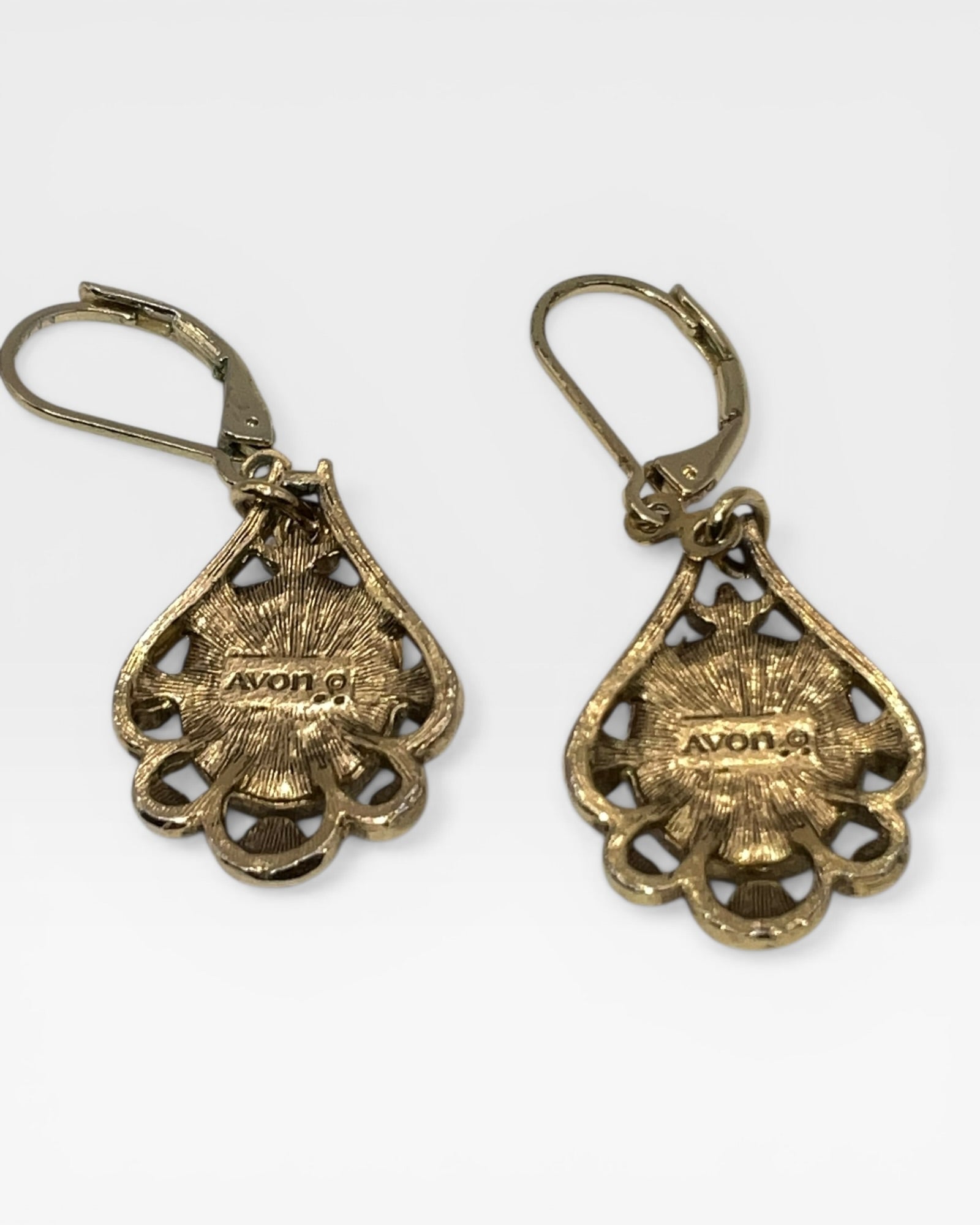 Avon Filagree Earrings - Estate Sale (Great Condition)