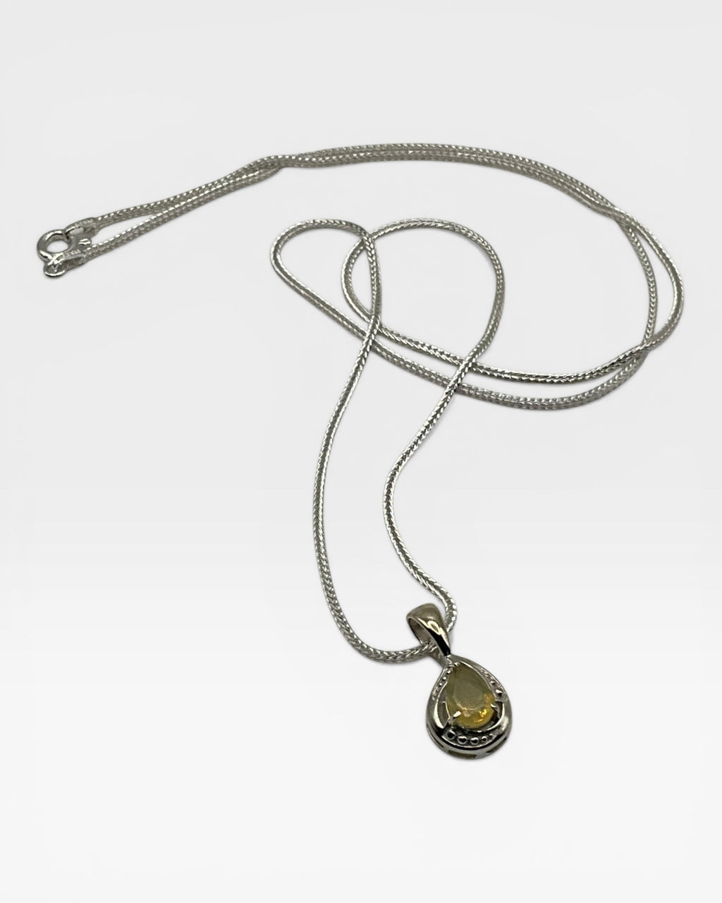 Bling Collection - Ethiopian Opal Pendant Necklace