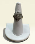 Karis STS Pear Shaped Rhodium Diamond Ring - Estate Sale (Great Condition)