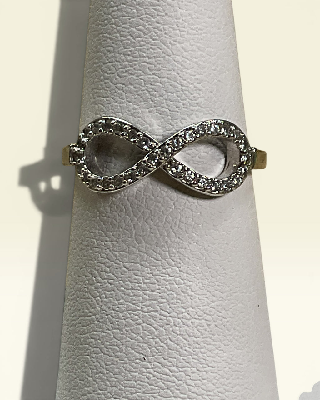 Sterling Silver Infinity Promise Ring - Estate Sale (Great Condition)