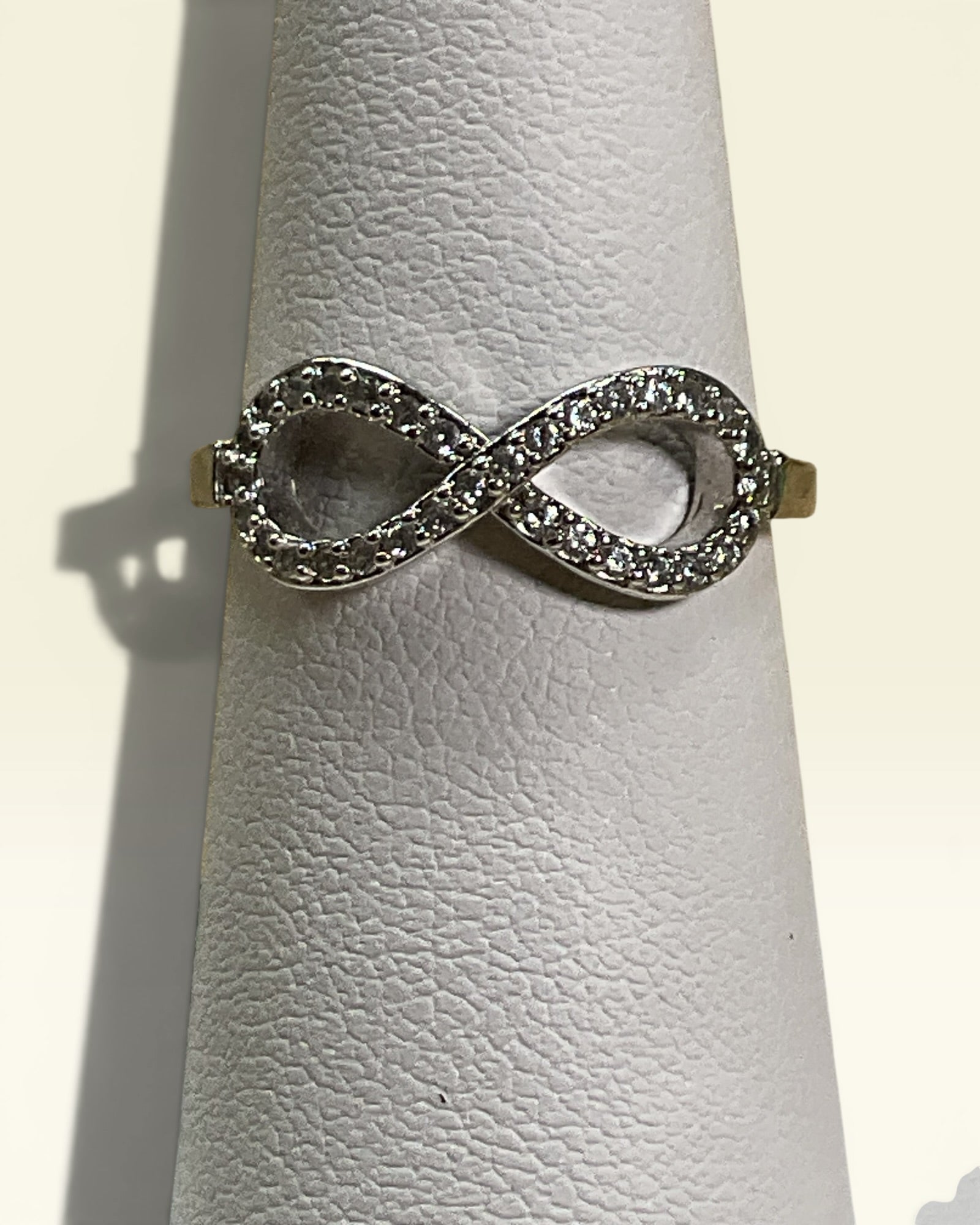 Sterling Silver Infinity Promise Ring - Estate Sale (Great Condition)