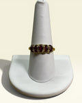 Vintage Ruby Red Cluster Ring - Estate Sale (Great Condition)